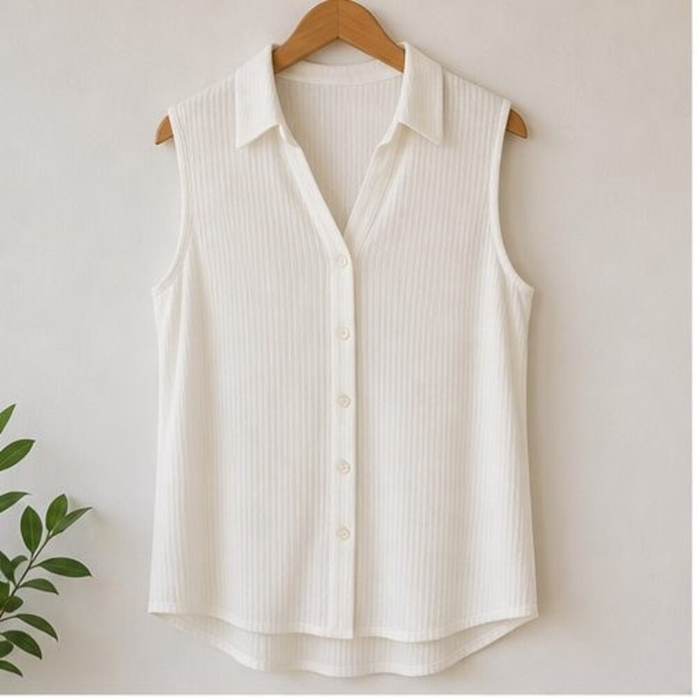Ivory Smocked Top
